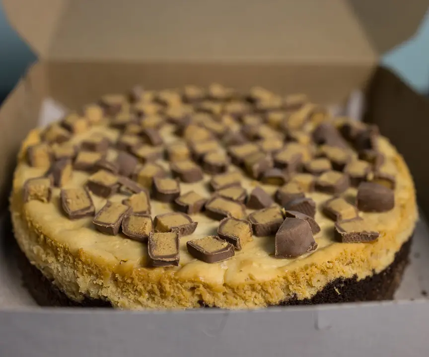 home made cheesecake