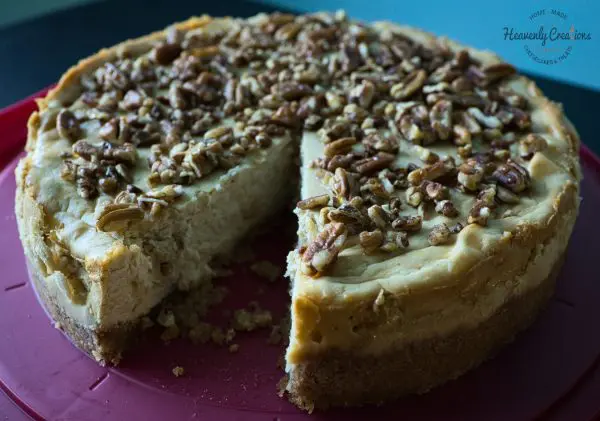 homemade cheesecake