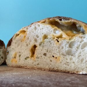 Jalapeño Cheddar Sourdough Round